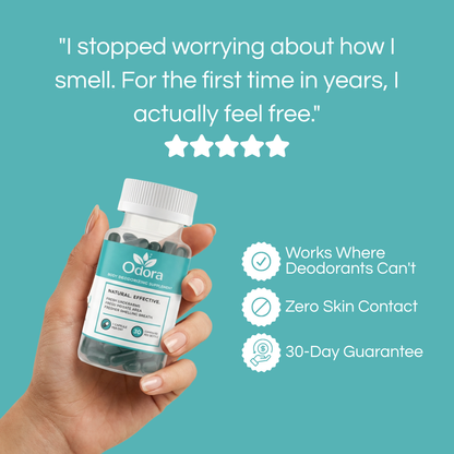 Odora® Triple Defense Formula - Say Goodbye to Body Odor & Reclaim Your Confidence Naturally